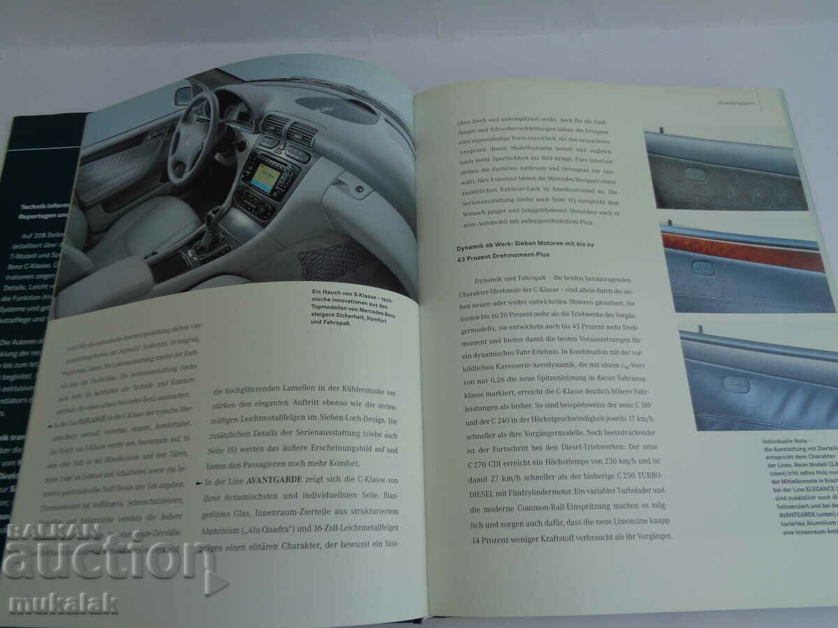 Auction BOOK MERCEDES BENZ C CLASSE ENCYCLOPEDIA CATALOG Auction BOOK MERCEDES BENZ C CLASSE ENCYCLOPEDIA CATALOG