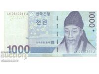 Южна Корея 1000 вона