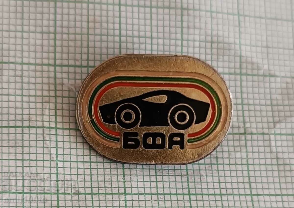 Значка- БФА ( БФАМС ) Българска федерация автомоделизъм