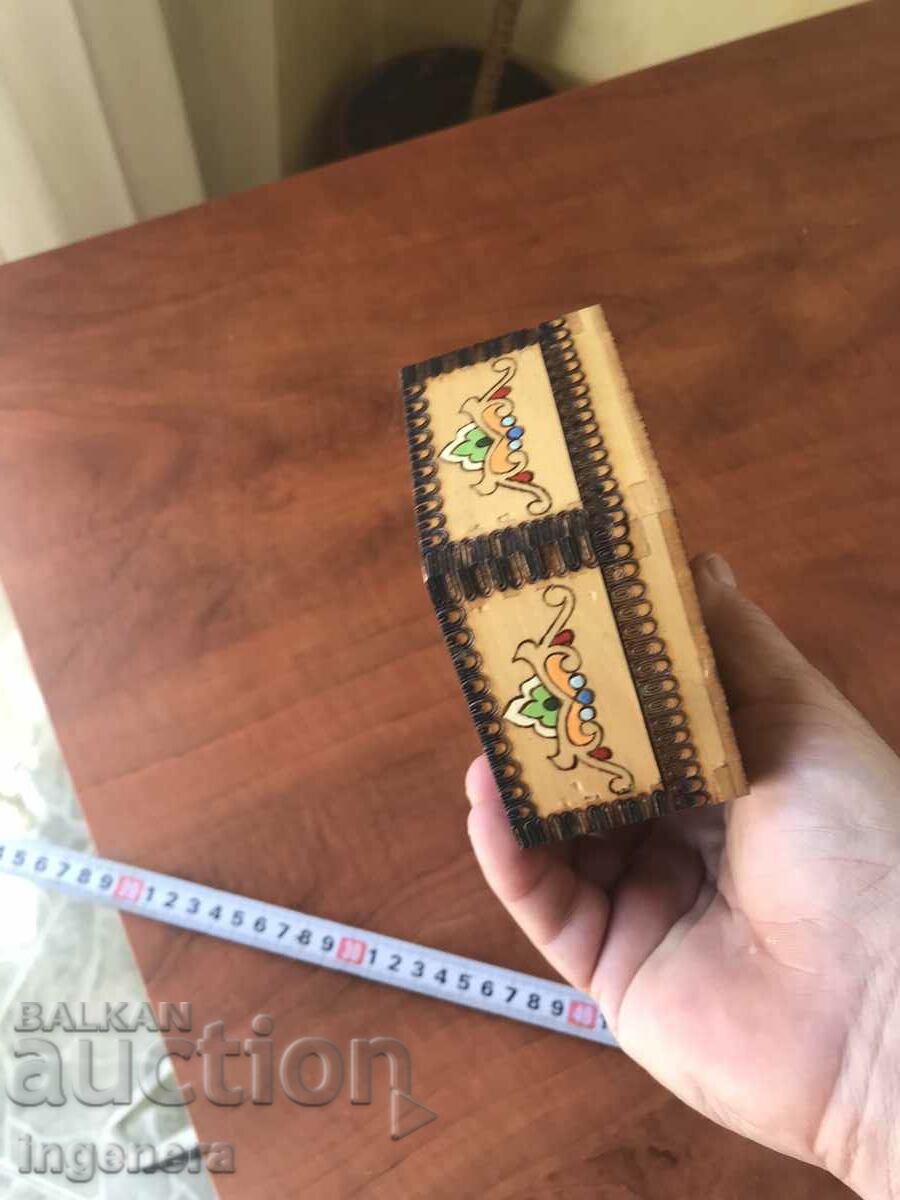 ΚΟΥΤΙ ΞΥΛΟ ΠΥΡΟΓΡΑΦΙΚΟ ΣΧΕΔΙΟ ΑΝΤΙΚΕ ΑΠΟ SOCA MOSTRA - 5