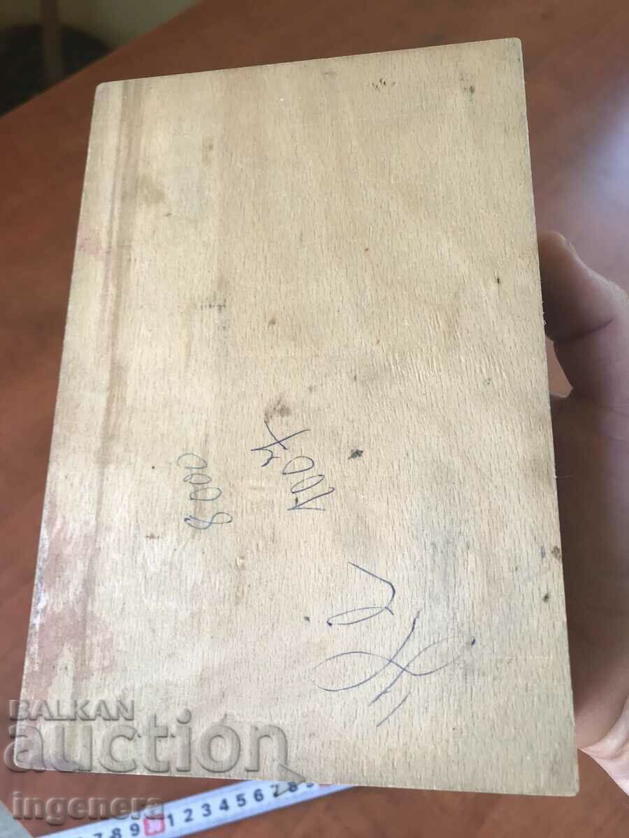 BOX WOOD PYROGRAPH DRAWING ANTIQUE FROM SOCA MOSTRA - 6 BOX WOOD PYROGRAPH DRAWING ANTIQUE FROM SOCA MOSTRA - 6