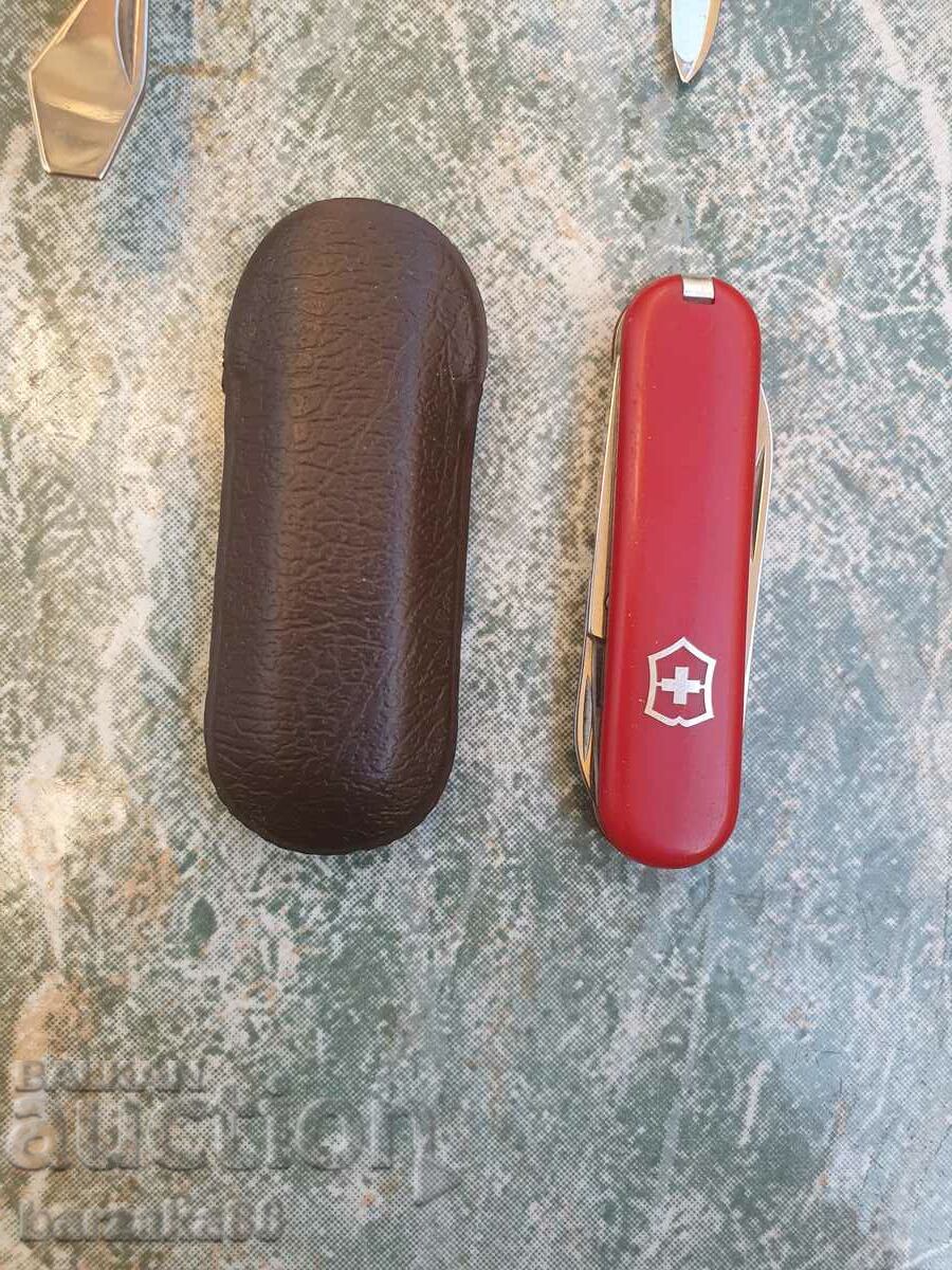 Small knife with a Victorinox case