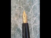 Стара писалка Waterman super 6 18k Златно Перо