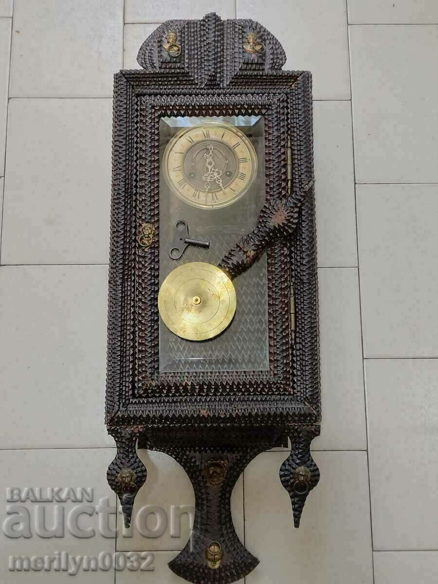 UNIQUE Late 19th Century German Wall Clock WORKING with price 749.00 BGN | € 382.96