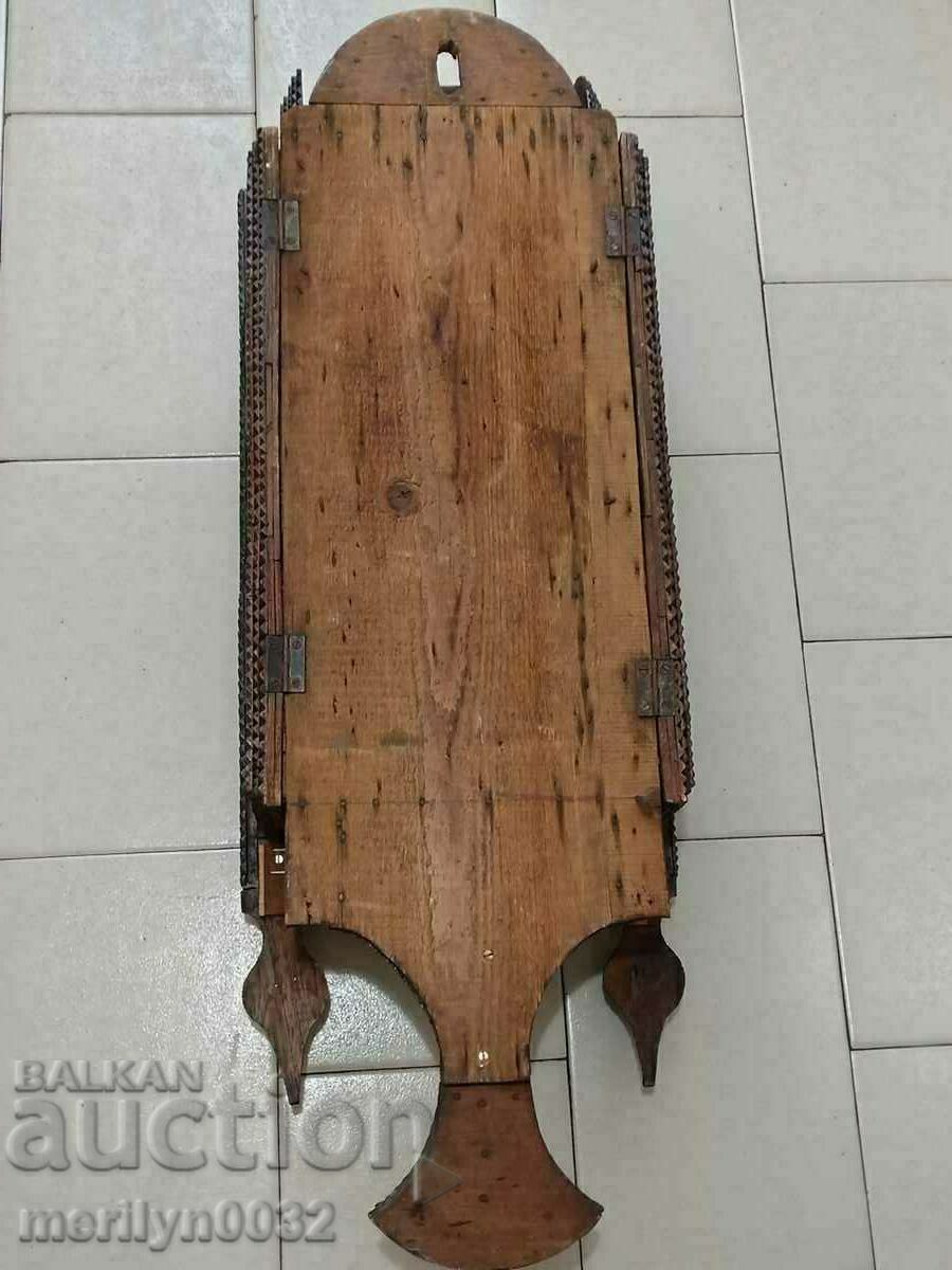 UNIQUE Late 19th Century German Wall Clock WORKING - 6