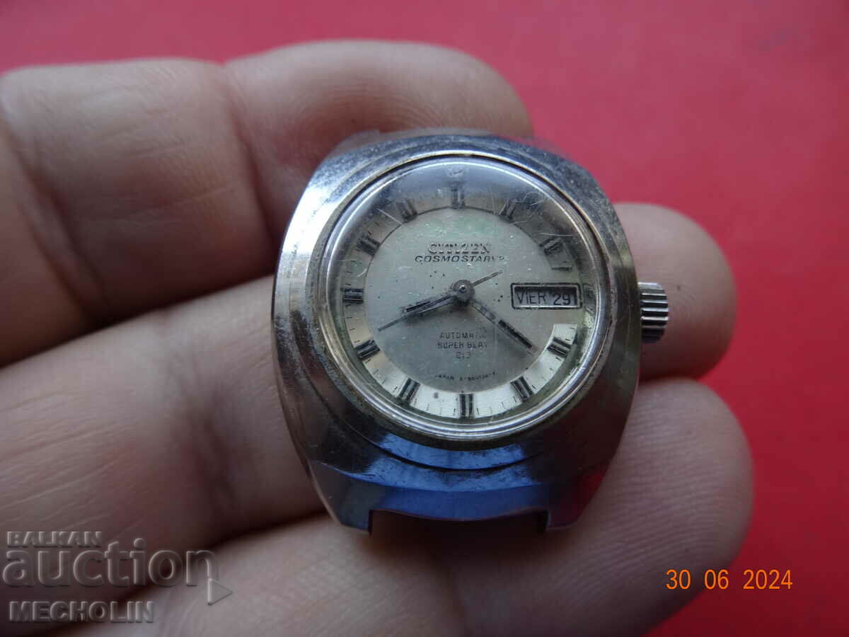 clock COLLECTIBLE CITIZEN COSMOSTAR AUTOMATIC - 5 clock COLLECTIBLE CITIZEN COSMOSTAR AUTOMATIC - 5
