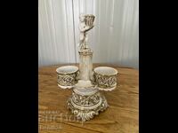 Vintage Capodimonte Porcelain Spice Jar !!!!