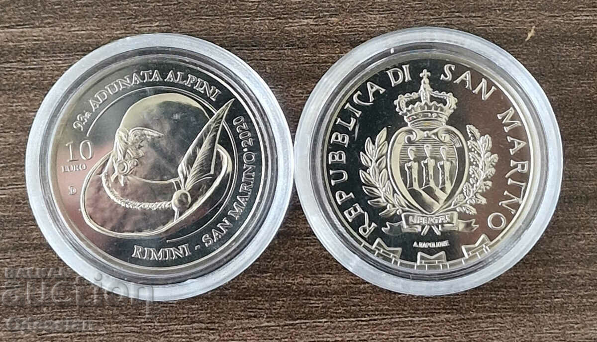 Сан Марино • Алпини • 2020 • 10 евро