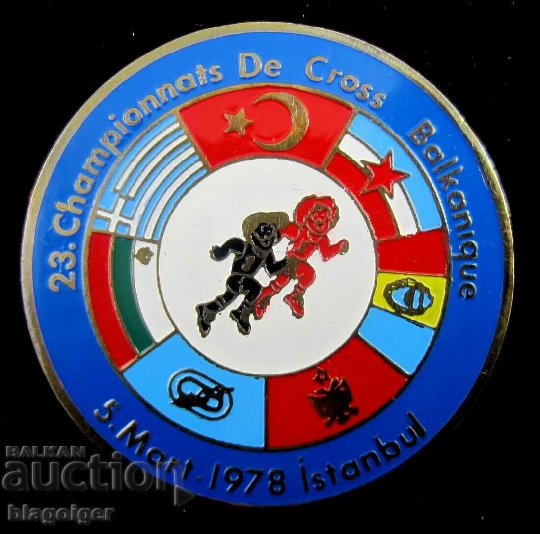 Balkaniad-Balkan Games-Cross Championship-1978-Istanbul with price 14.00 BGN | € 7.16 Balkaniad-Balkan Games-Cross Championship-1978-Istanbul with price 14.00 BGN | € 7.16
