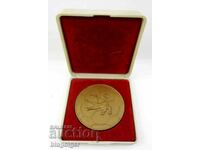Football tournament 1300 years Bulgaria-NRB Cup-Plaque-Medal