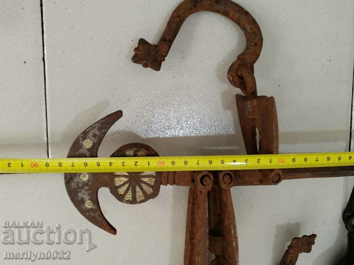 Аукцион Османски кантар с набивки дата 1909 год везна паланца Аукцион Османски кантар с набивки дата 1909 год везна паланца