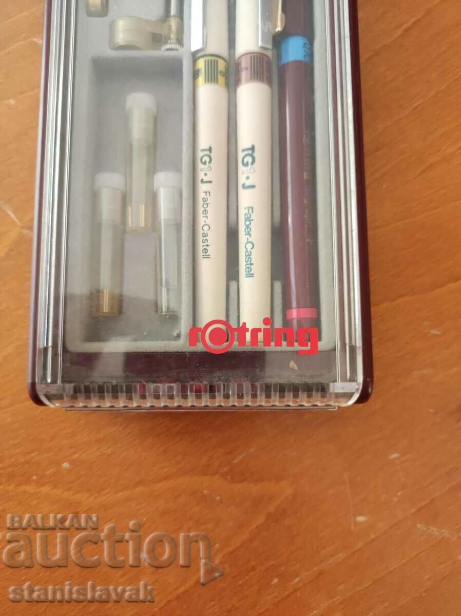 Auction Set of rapidographs Auction Set of rapidographs