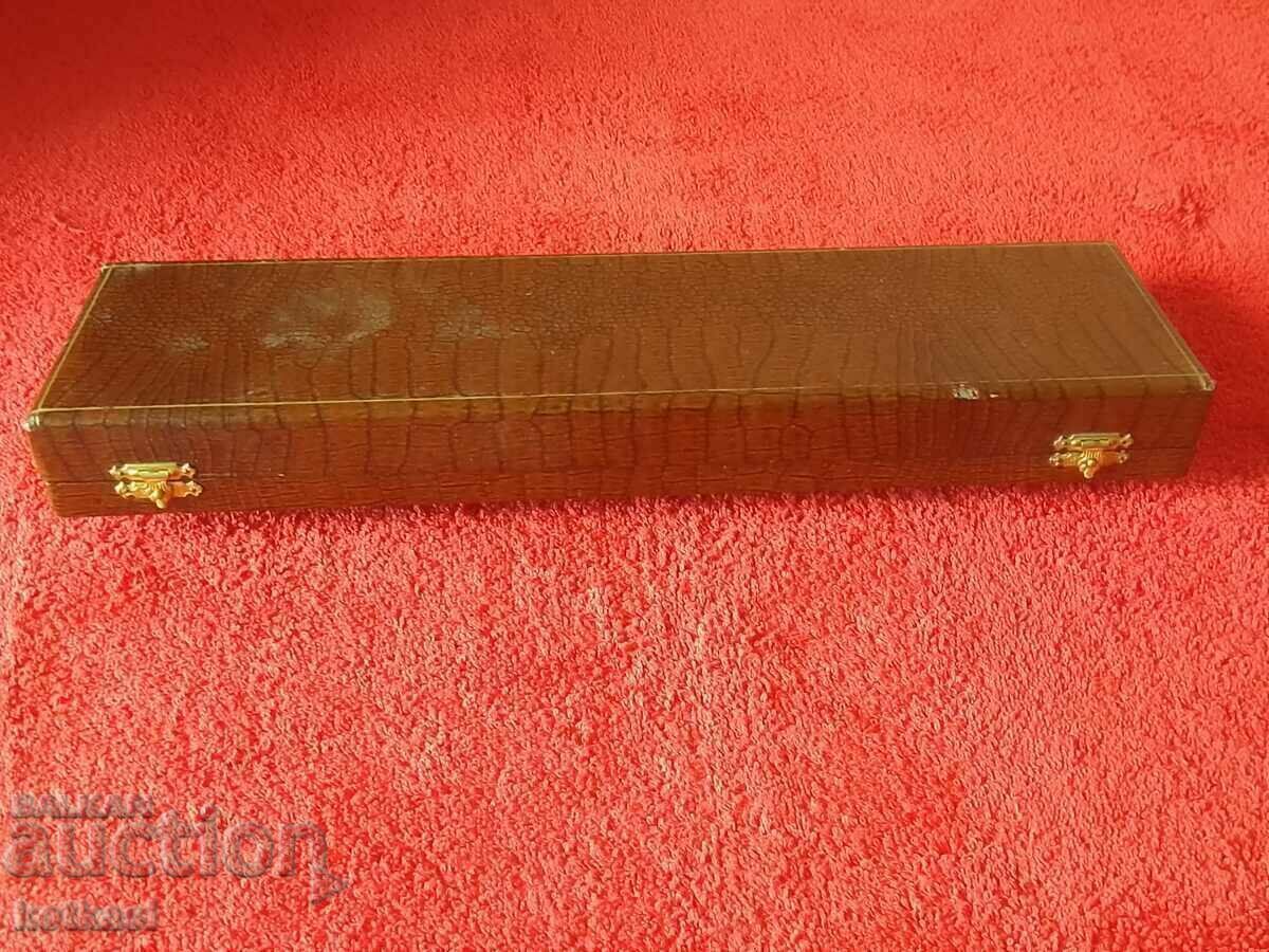 Old silver plated set knife fork serving roast France - 6 Old silver plated set knife fork serving roast France - 6