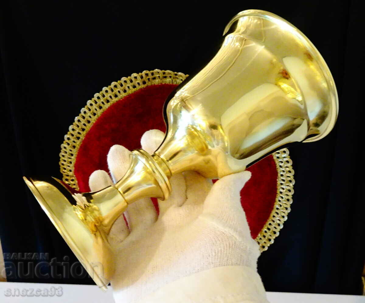 Royal Bronze Wine Goblet 600 ml., Wine Server - 6 Royal Bronze Wine Goblet 600 ml., Wine Server - 6