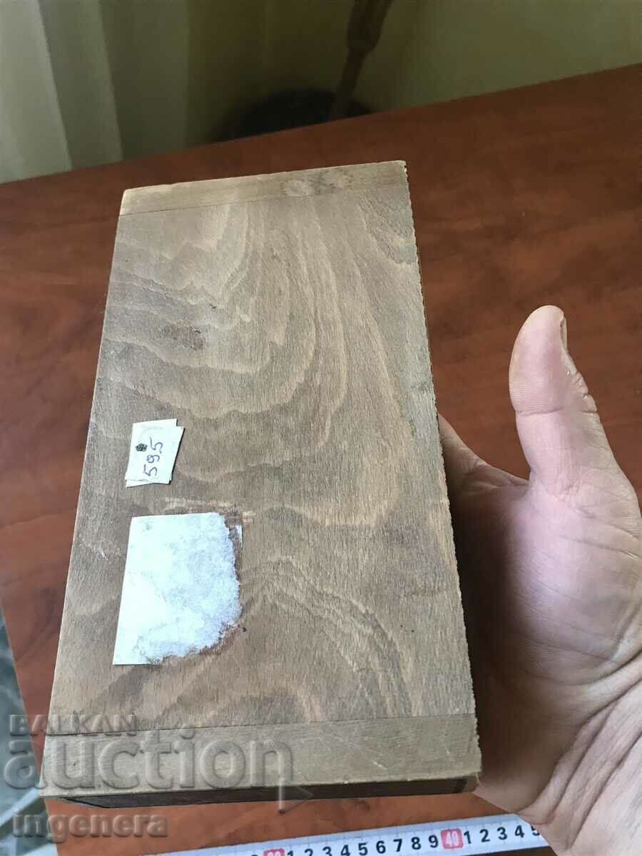 BOX WOOD PYROGRAPH DRAWING ANTIQUE FROM SOCA MOSTRA - 6 BOX WOOD PYROGRAPH DRAWING ANTIQUE FROM SOCA MOSTRA - 6