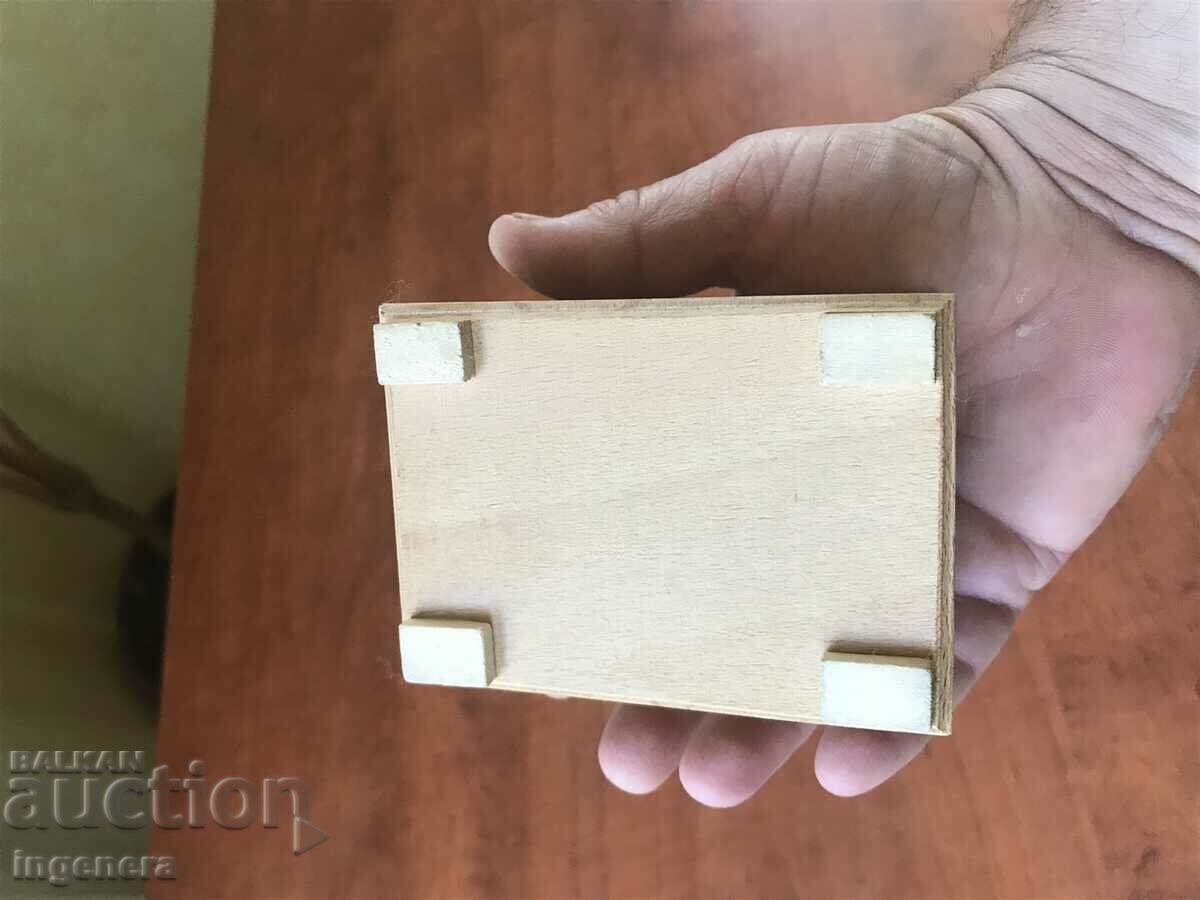 BOX WOOD PYROGRAPH DRAWING ANTIQUE FROM SOCA MOSTRA - 6 BOX WOOD PYROGRAPH DRAWING ANTIQUE FROM SOCA MOSTRA - 6