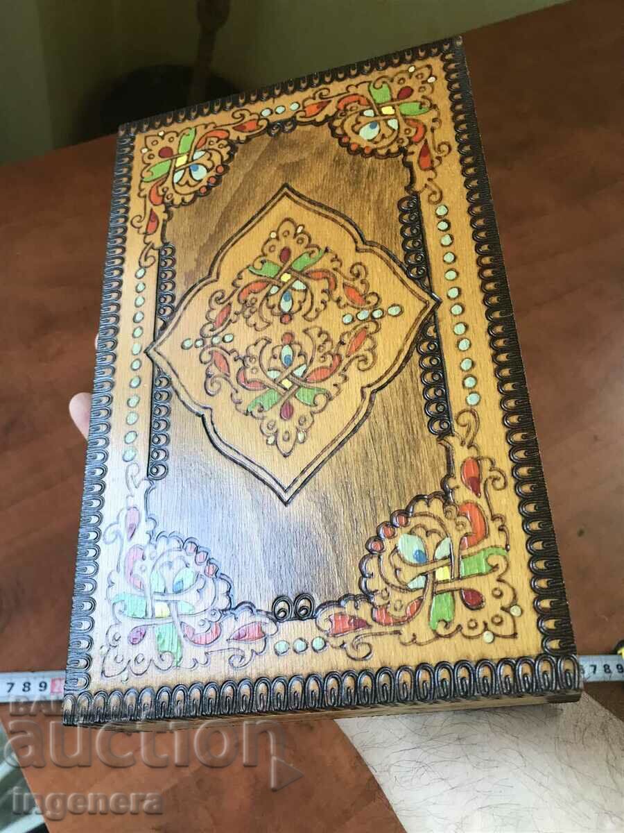 Delivery of BOX WOOD PYROGRAPH DRAWING ANTIQUE FROM SOCA MOSTRA Delivery of BOX WOOD PYROGRAPH DRAWING ANTIQUE FROM SOCA MOSTRA