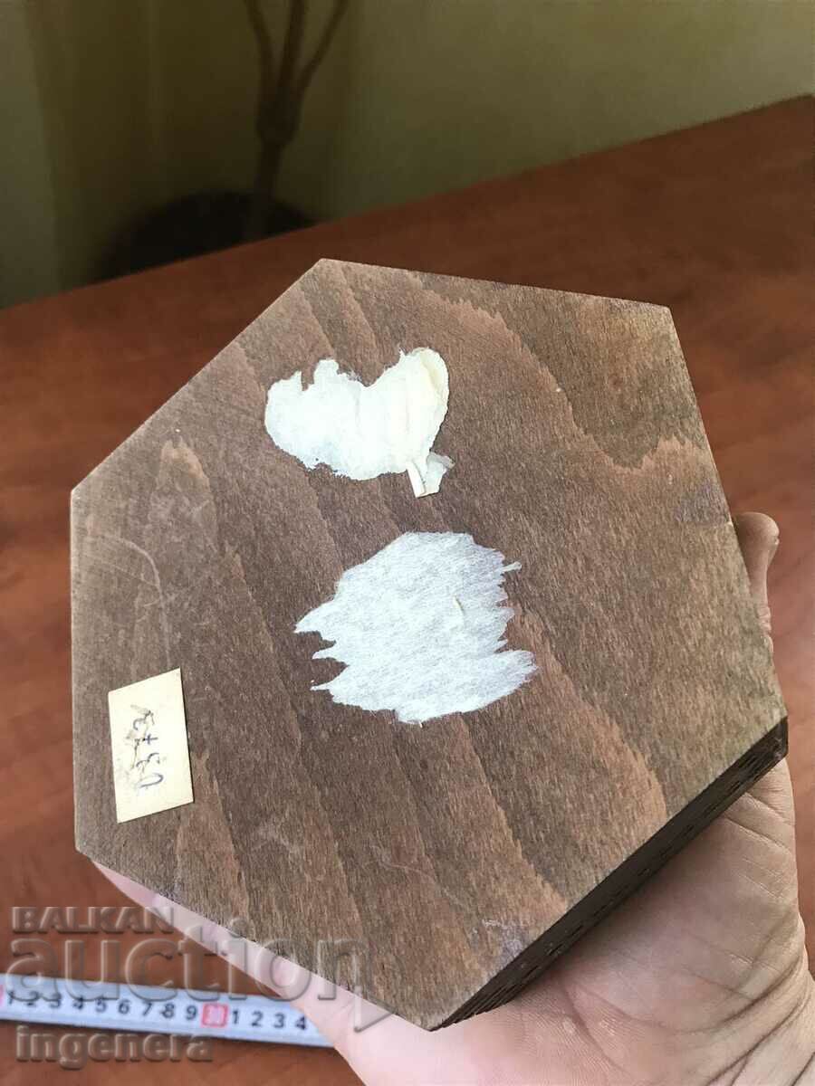 BOX WOOD PYROGRAPH DRAWING ANTIQUE FROM SOCA MOSTRA - 6 BOX WOOD PYROGRAPH DRAWING ANTIQUE FROM SOCA MOSTRA - 6