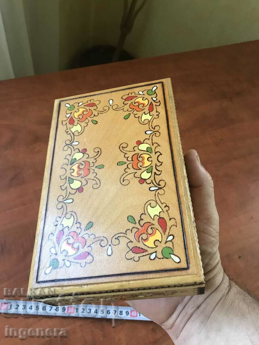 Delivery of BOX WOOD PYROGRAPH DRAWING ANTIQUE FROM SOCA MOSTRA Delivery of BOX WOOD PYROGRAPH DRAWING ANTIQUE FROM SOCA MOSTRA