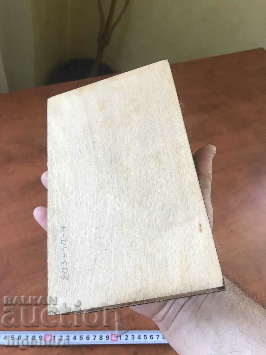 BOX WOOD PYROGRAPH DRAWING ANTIQUE FROM SOCA MOSTRA - 6 BOX WOOD PYROGRAPH DRAWING ANTIQUE FROM SOCA MOSTRA - 6