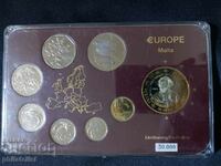 Μάλτα 2005-2006 - Πλήρες σετ 7 νομισμάτων + μετάλλιο