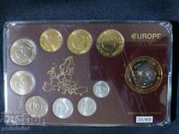 Slovenia 1992-2003 - Complete set of 9 coins + medal