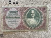 Австрия 5000 крони 1922