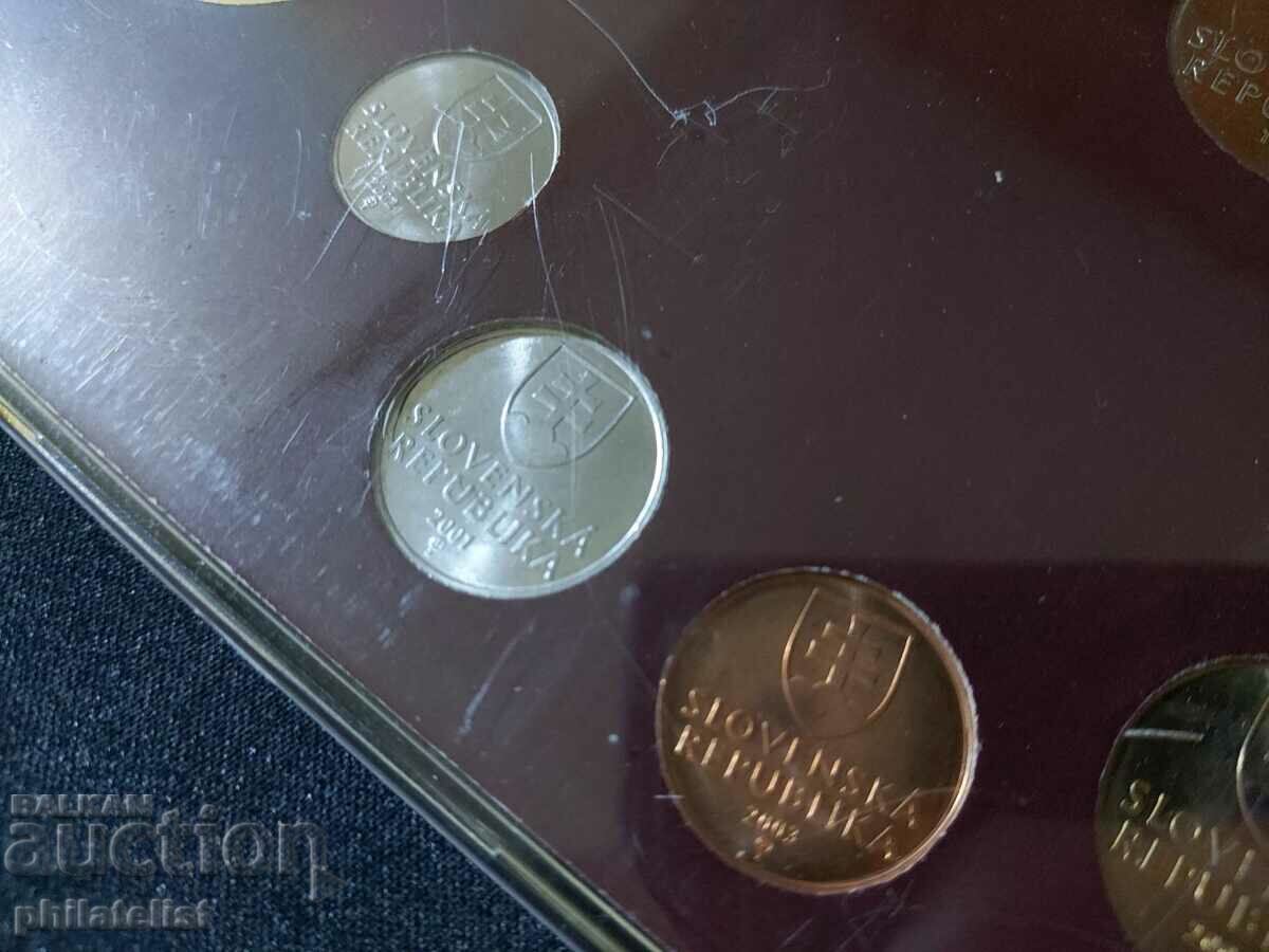 Auction Slovakia 1994-2003 - Complete set, 7 coins + medal Auction Slovakia 1994-2003 - Complete set, 7 coins + medal