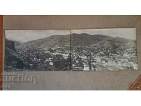 Asenovgrad panorama from 2 cards photos 1929