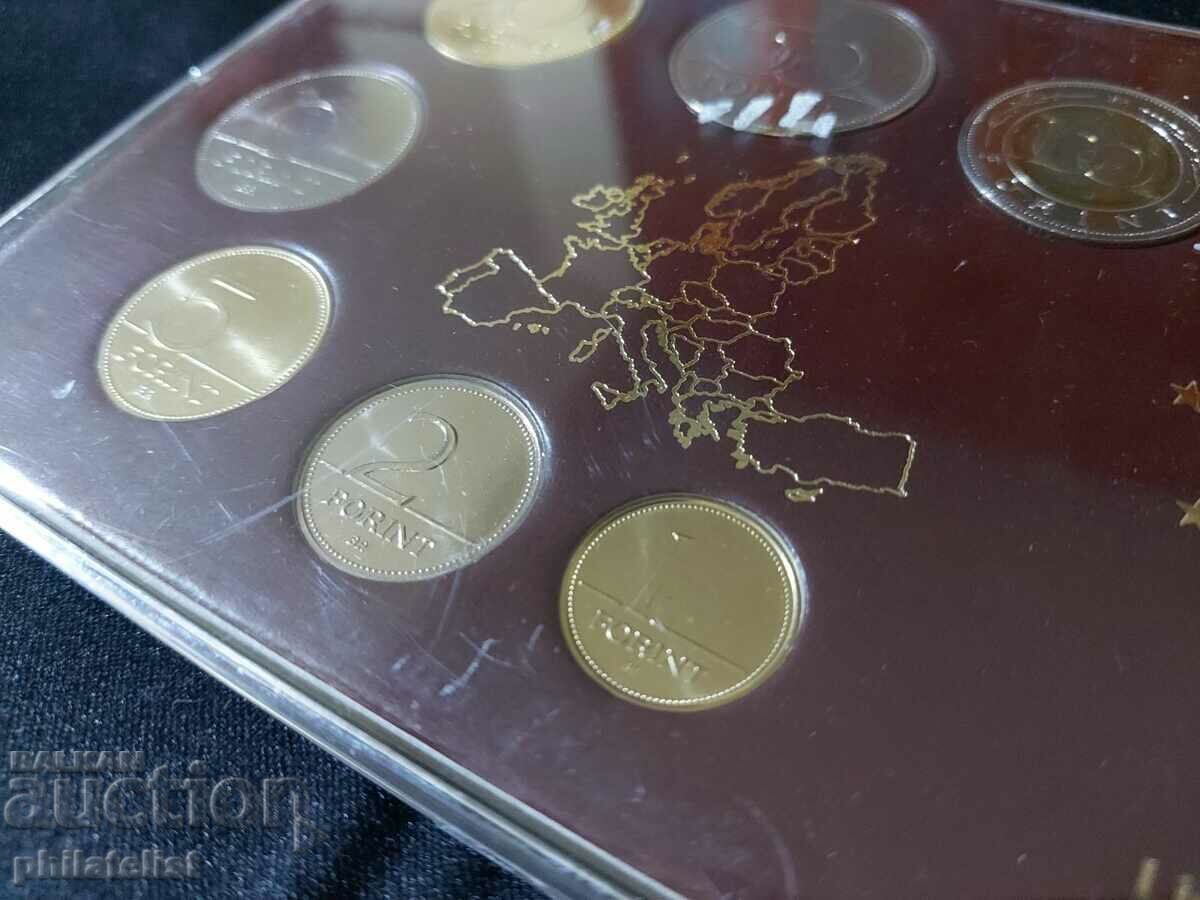Hungary 1995-2003 - complete set of 7 coins + medal with price 22.00 BGN | € 11.25 Hungary 1995-2003 - complete set of 7 coins + medal with price 22.00 BGN | € 11.25