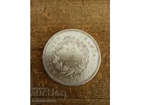 Argint, 50 de franci, Franța