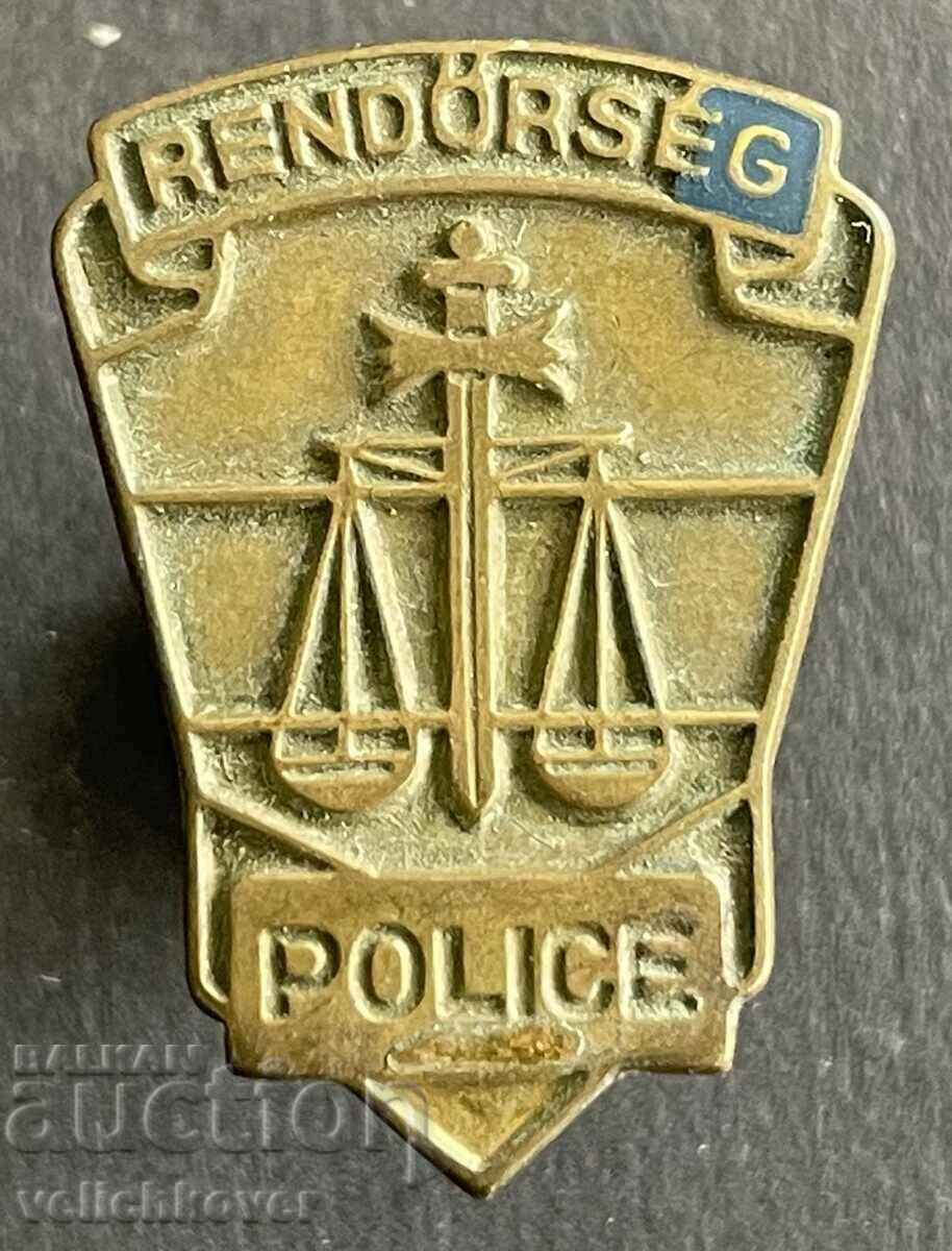 37630 Унгария знак Унгарска полиция