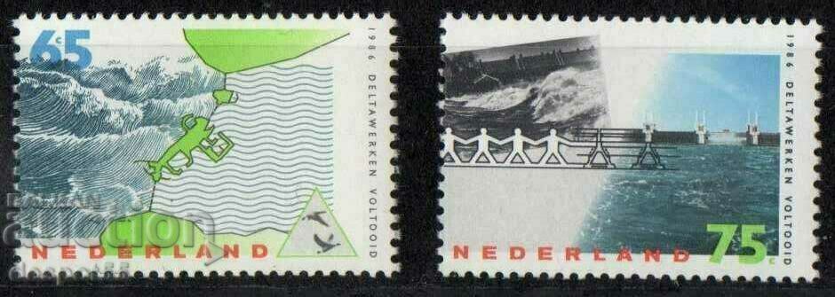 1986. Olanda. Protecția litoralului.