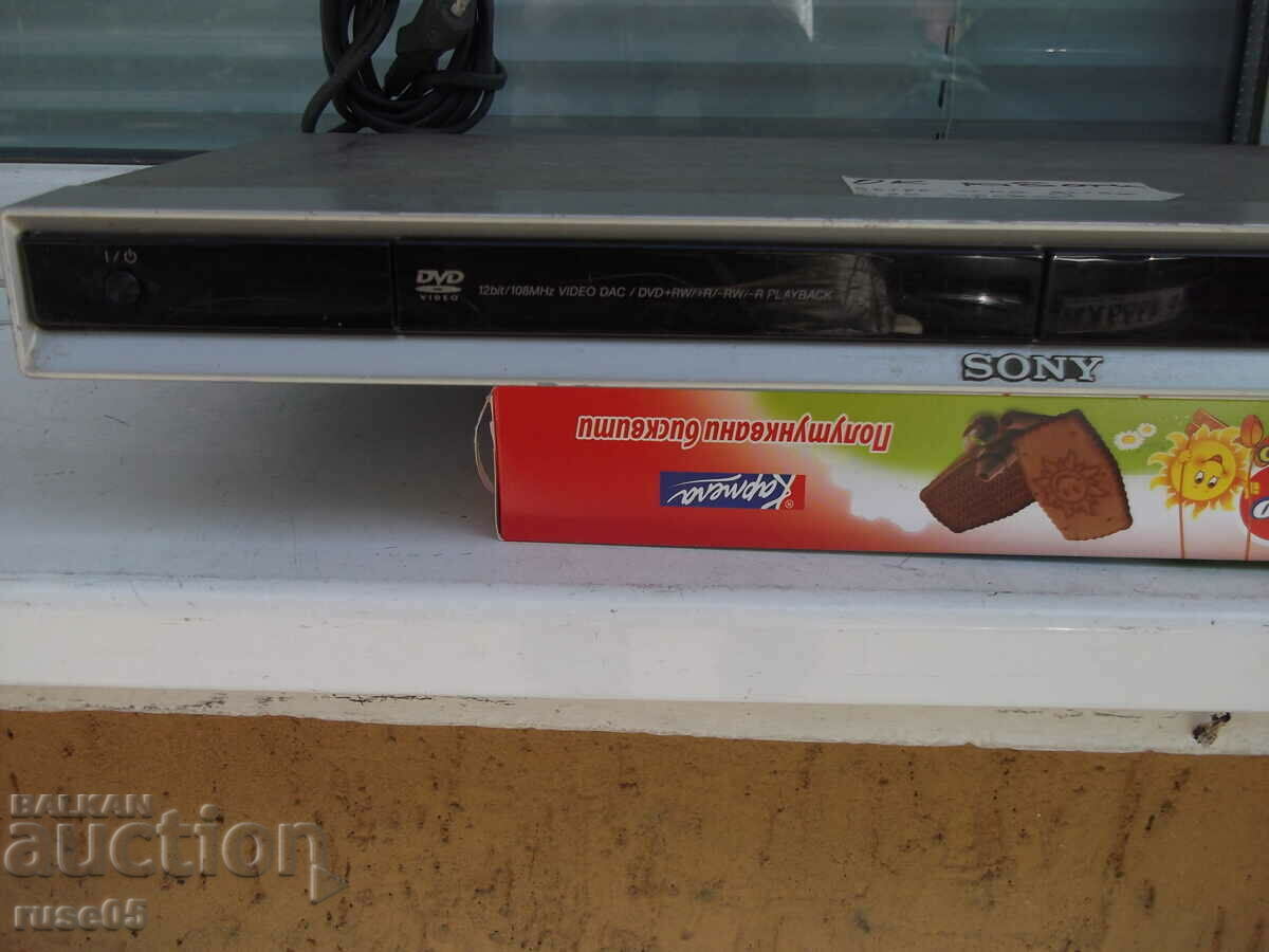 CD/DVD player „SONY - DVP-NS38” funcționează cu preț 25.00 BGN | € 12.78