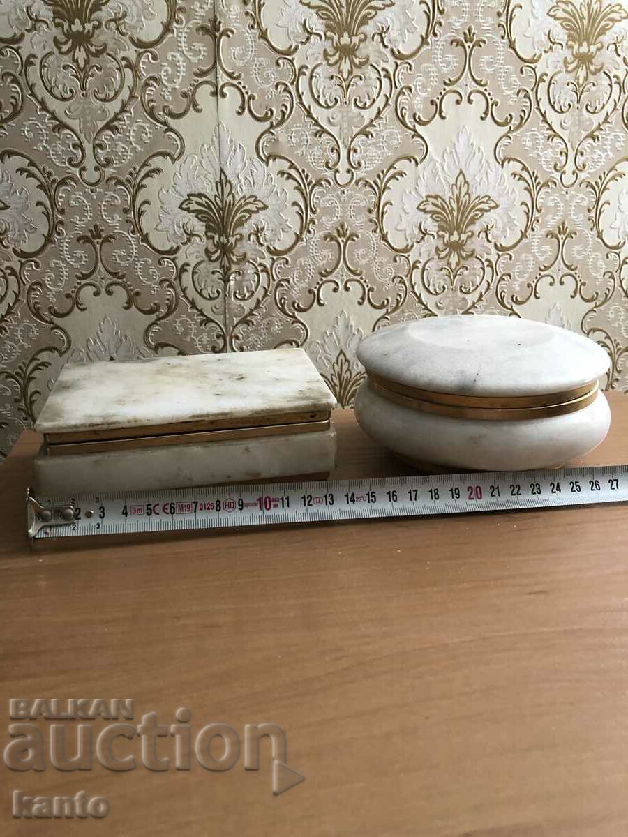 Jewelry boxes, social, marble