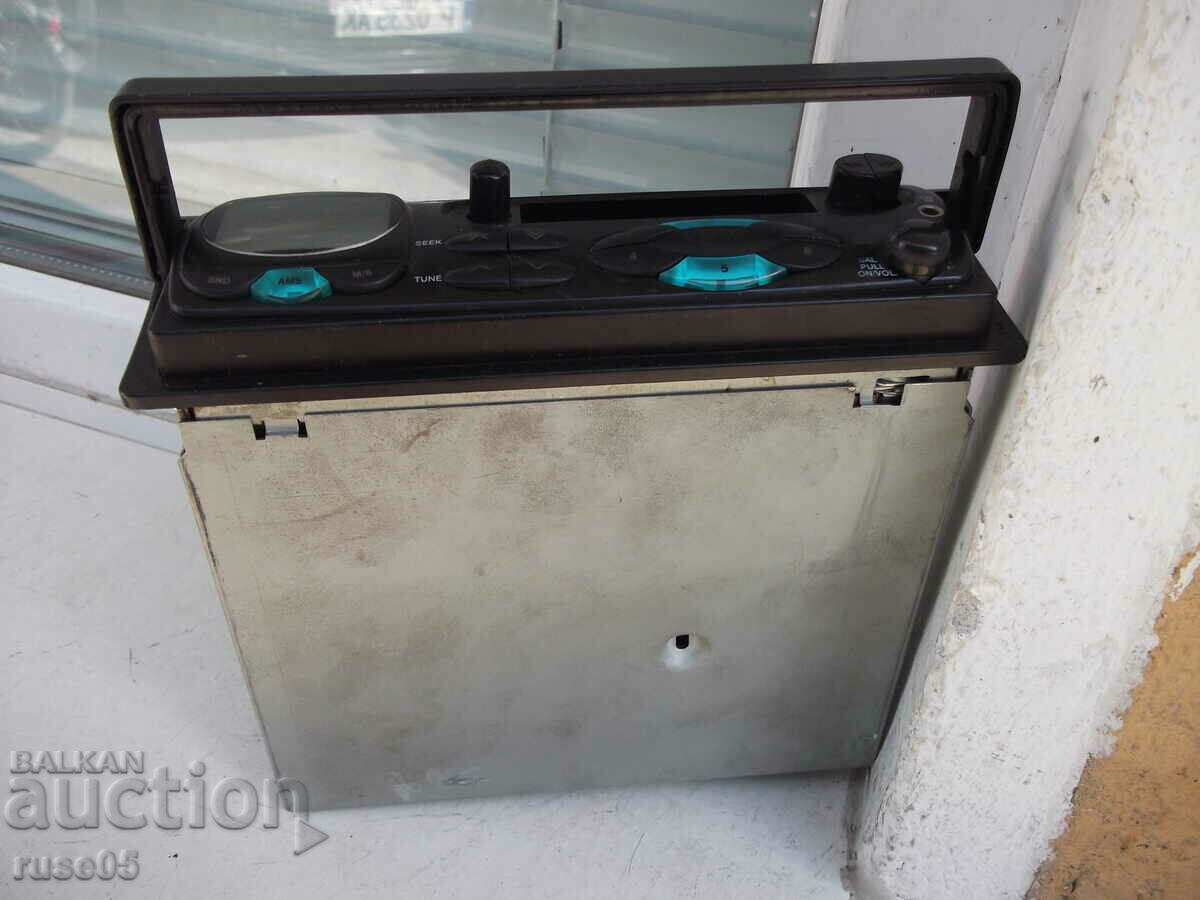 Delivery of Radio cassette player "FIRST-296" car working Delivery of Radio cassette player "FIRST-296" car working