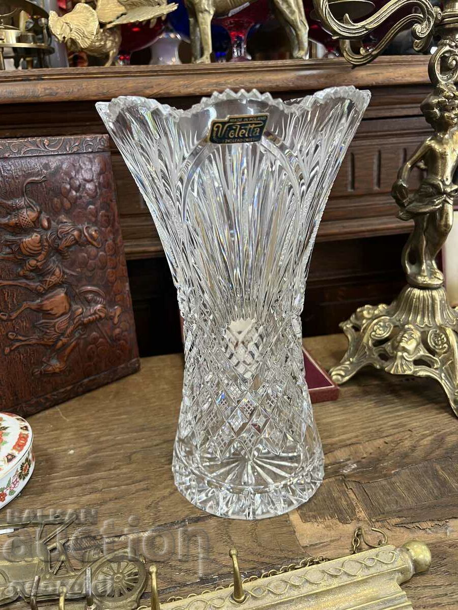 Vaze de cristal Violetta NOI. #5594