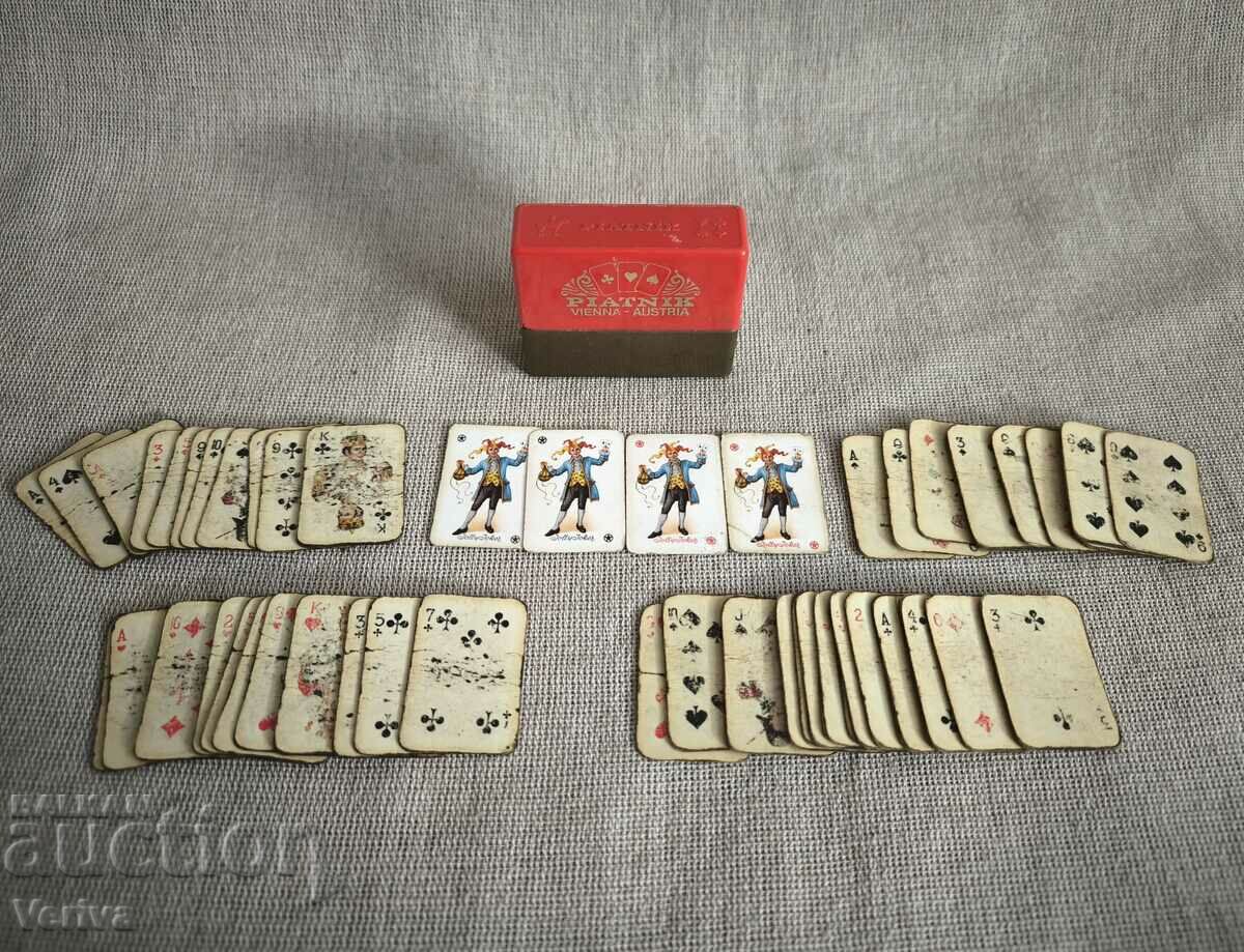PIATNIK Old Austrian Poker Cards.