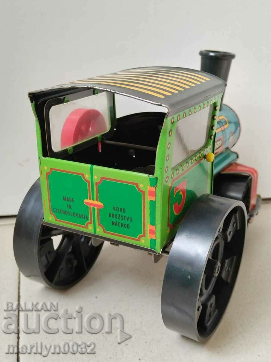 Auction Children's tin toy roller Czechoslovakia 1970s Auction Children's tin toy roller Czechoslovakia 1970s