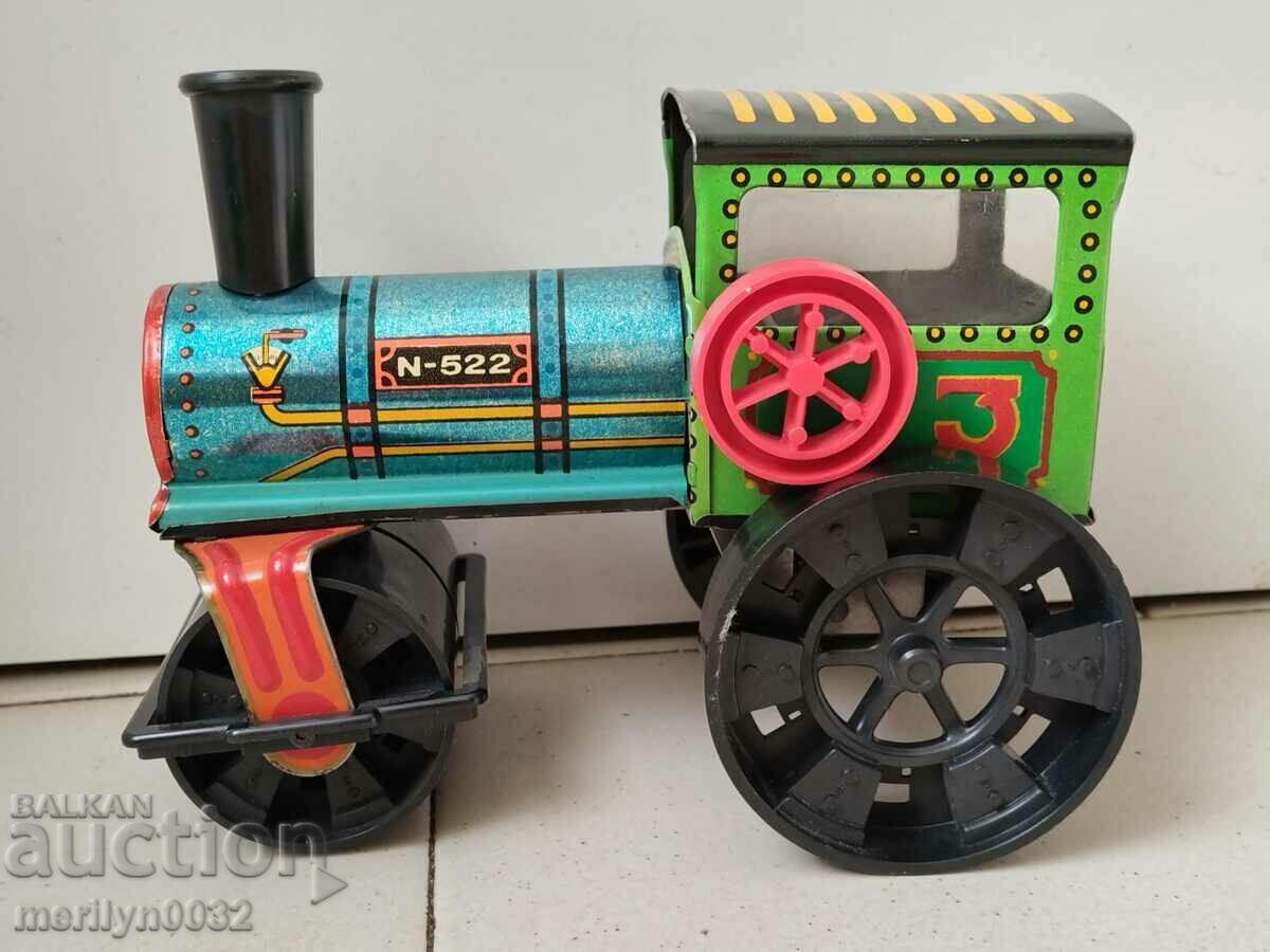 Children's tin toy roller Czechoslovakia 1970s - 6 Children's tin toy roller Czechoslovakia 1970s - 6