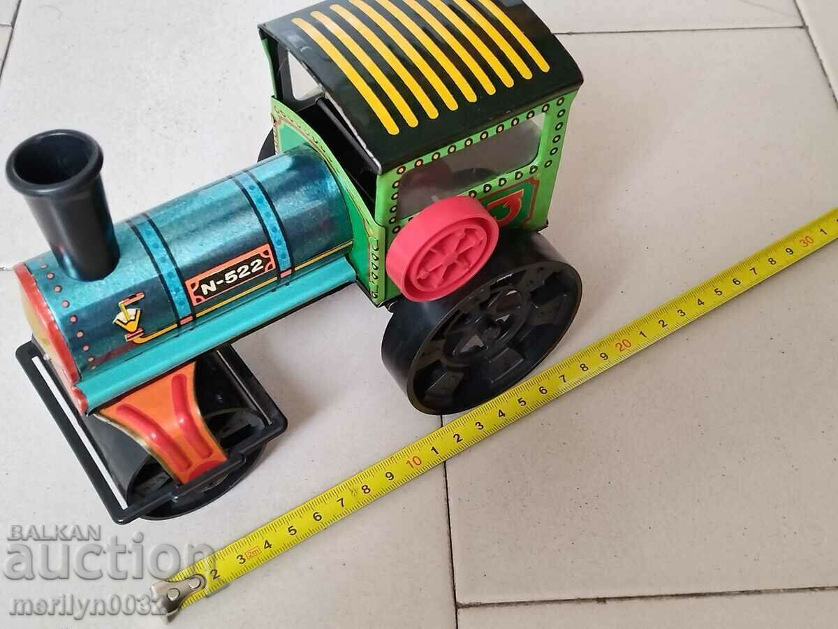 Children's tin toy roller Czechoslovakia 1970s - 7 Children's tin toy roller Czechoslovakia 1970s - 7