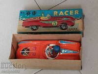 Children's tin toy car China trolley 70s