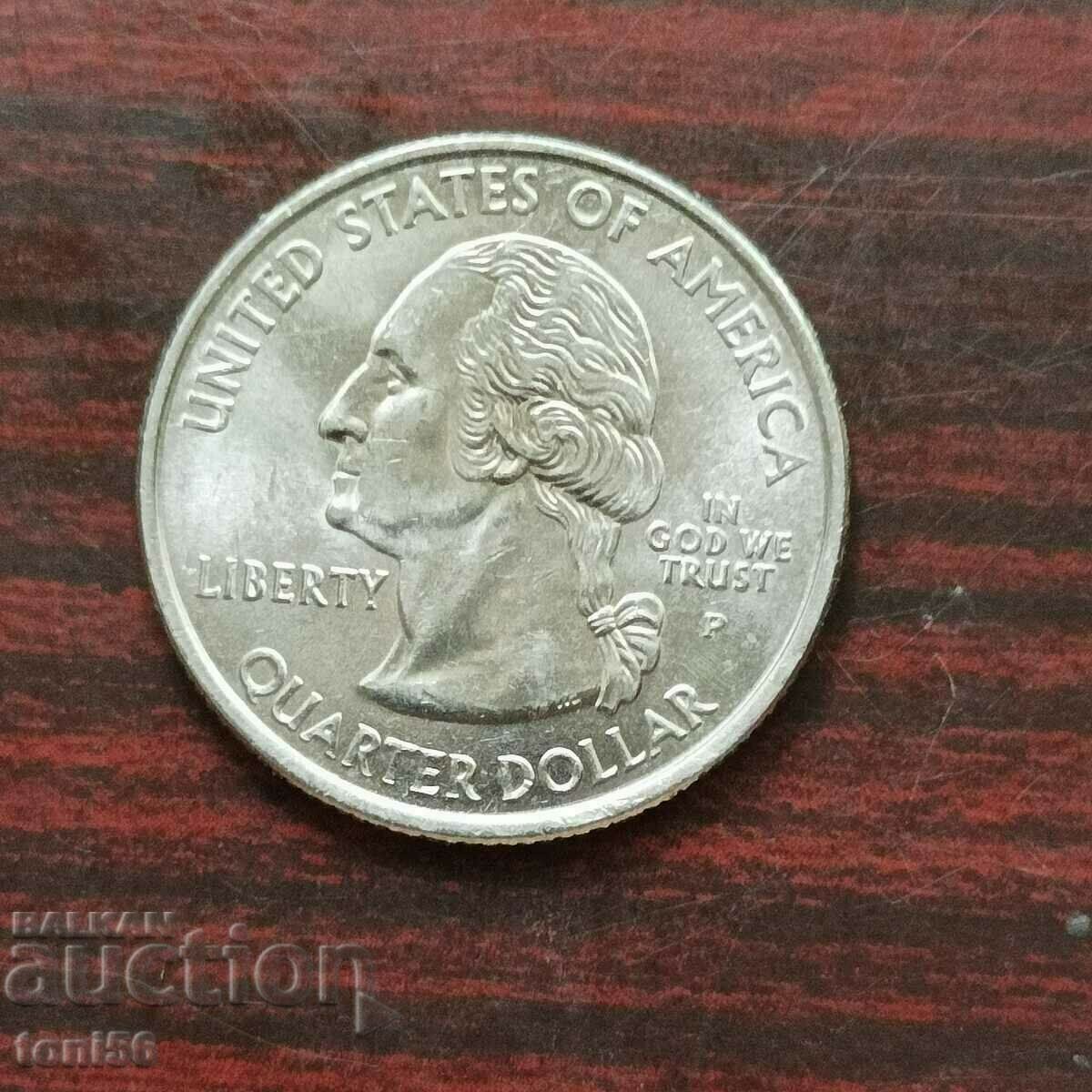 US 1/4 Dollar 2013 P - Mount Rushmore UNC with price 1.60 BGN | € 0.82 US 1/4 Dollar 2013 P - Mount Rushmore UNC with price 1.60 BGN | € 0.82