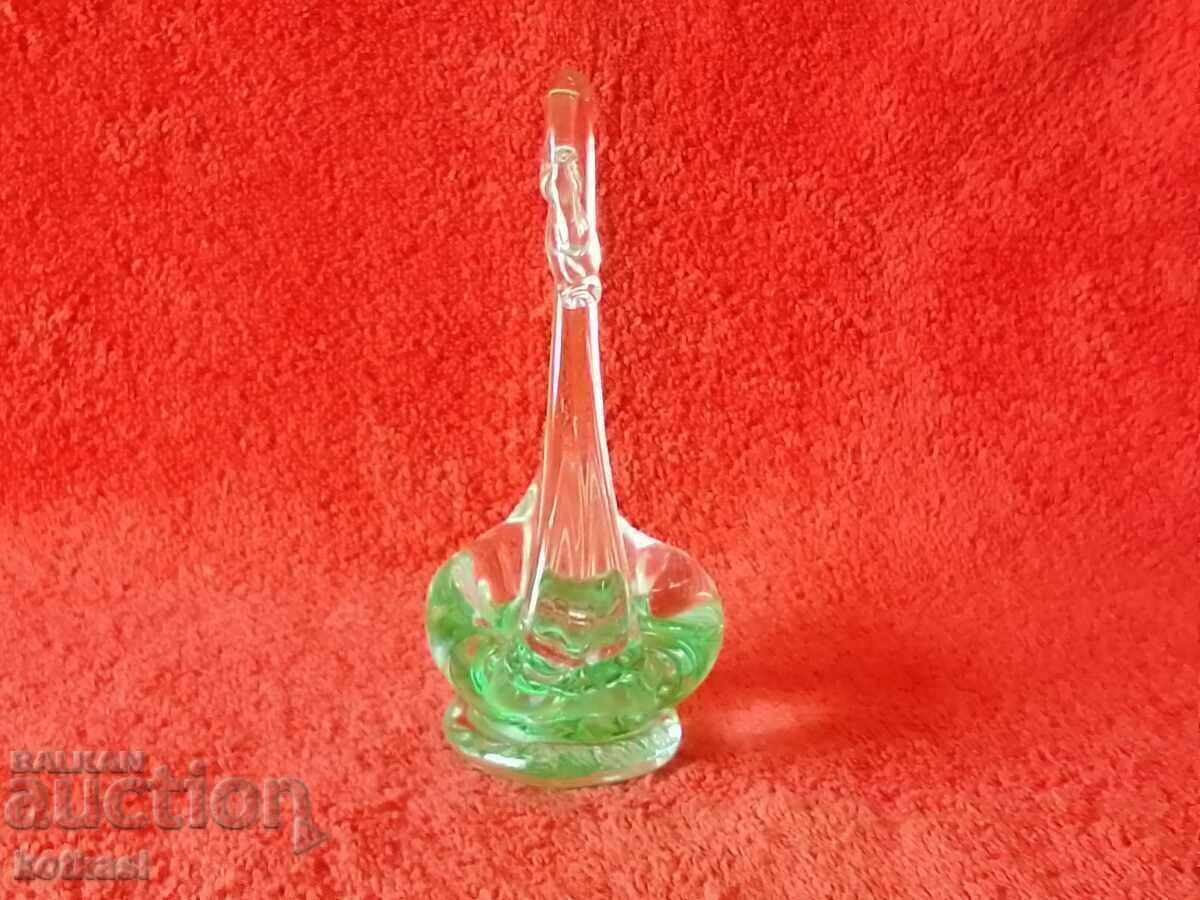 Old Flower Swan Figure Murano Glass Crystal with price 35.00 BGN | € 17.90