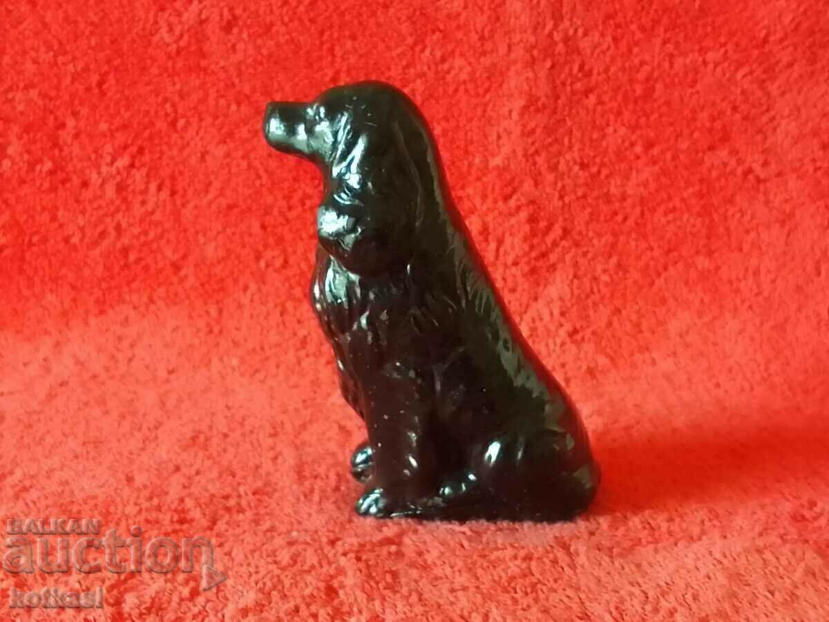 Auction Old colored figure of Dog Alloy Glass Crystal Murano Auction Old colored figure of Dog Alloy Glass Crystal Murano