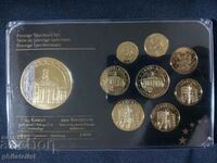 Позлатен пробен Евро Сет - Германия 2013 , Саар + медал