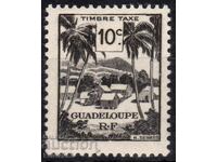 Franse/Guadeloupe-1947-Pentru plată suplimentară-Palms, MLH