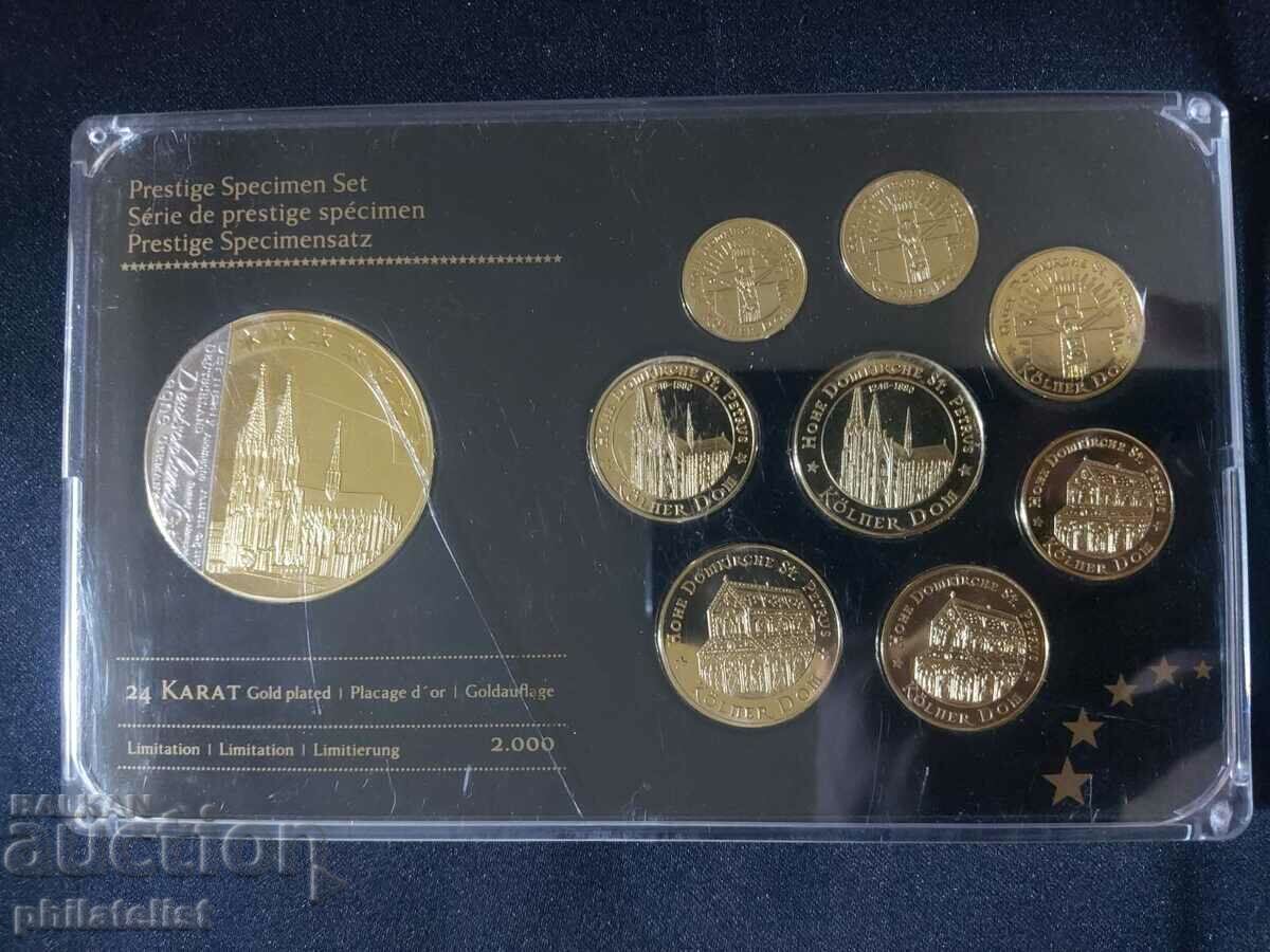 Gold trial Euro Set - Germany + medal