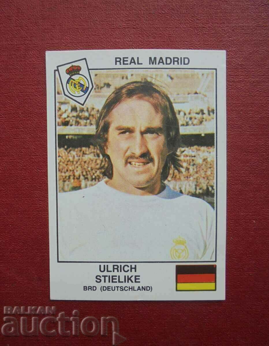 Panini Ulrich Stielike 1979 Euro Football 103 Sticker