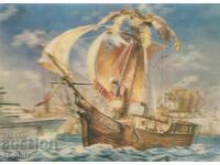 Παλιά καρτ ποστάλ - στερεοφωνικό - Barca "Desgracia"
